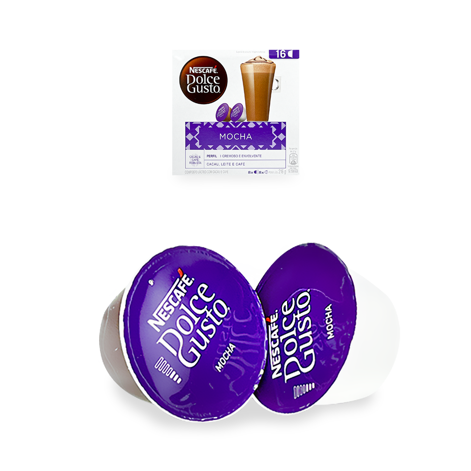 Cápsula DG Mista Mocha 2 cap