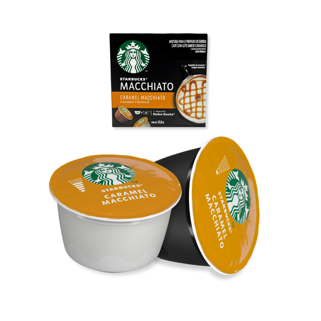 Cápsula DG Mista Starbucks Caramel 2 cap