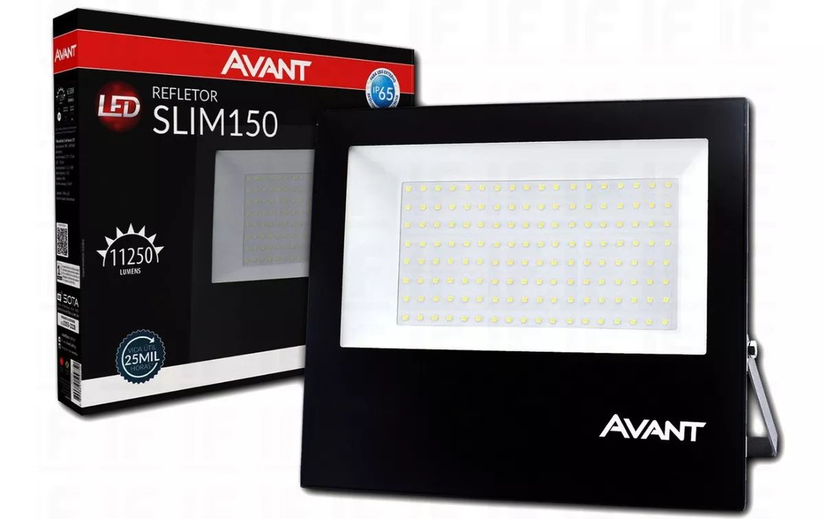 Refletor Led Slim150 BR6500K Bivolt 11250 Avant 259651378