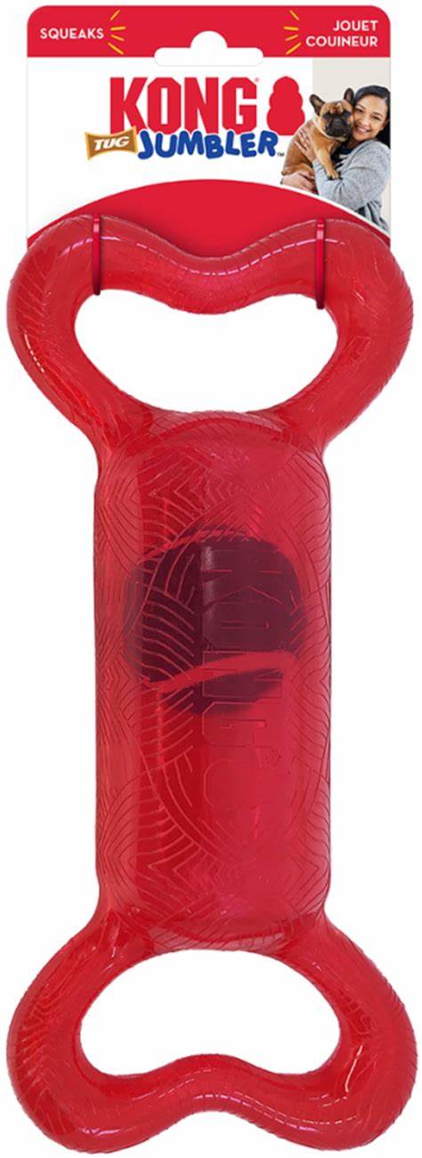 Kong Jumbler Tug Small/medium Vermelho (TMG3)
