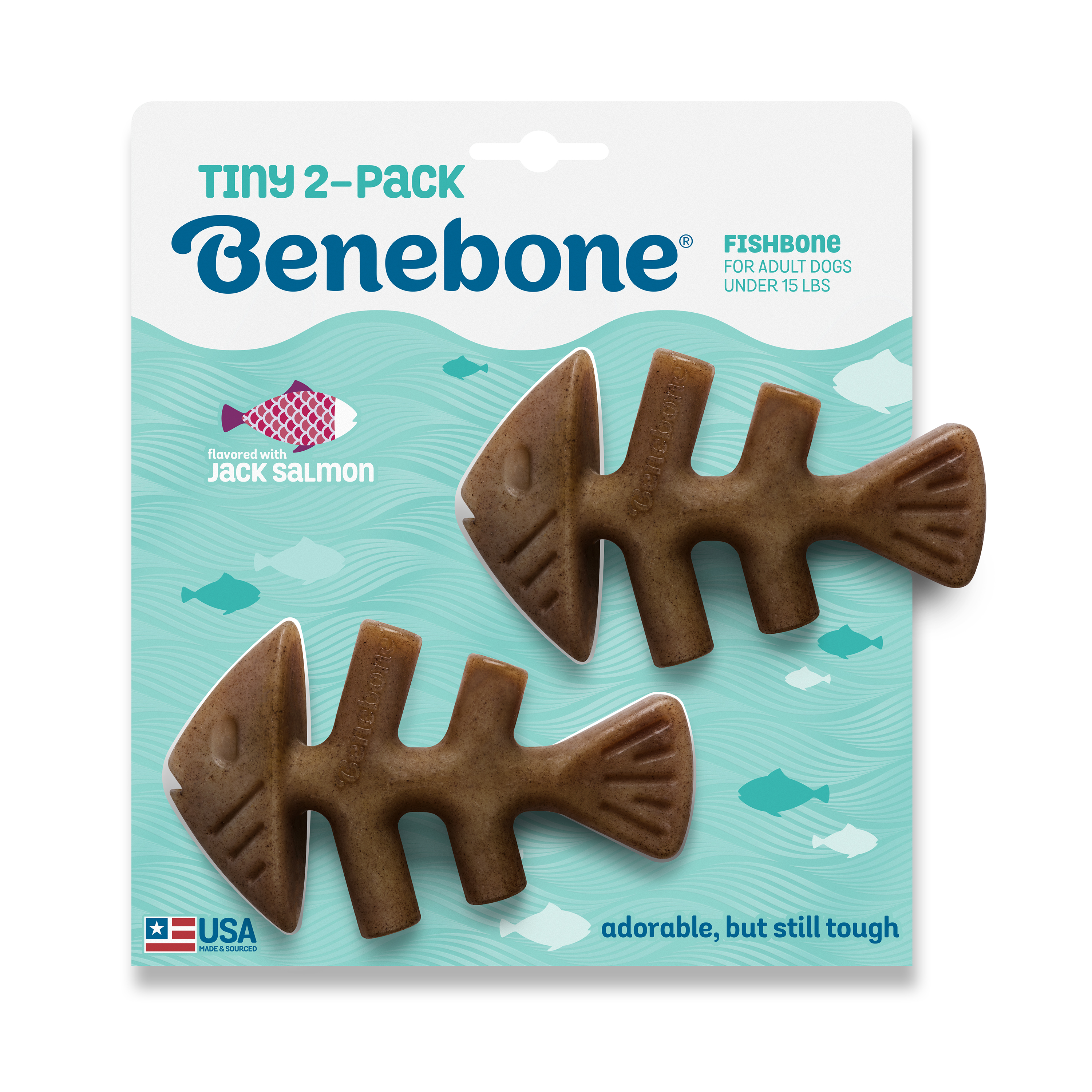 Benebone 2-pack Fishbone Tiny (665400)