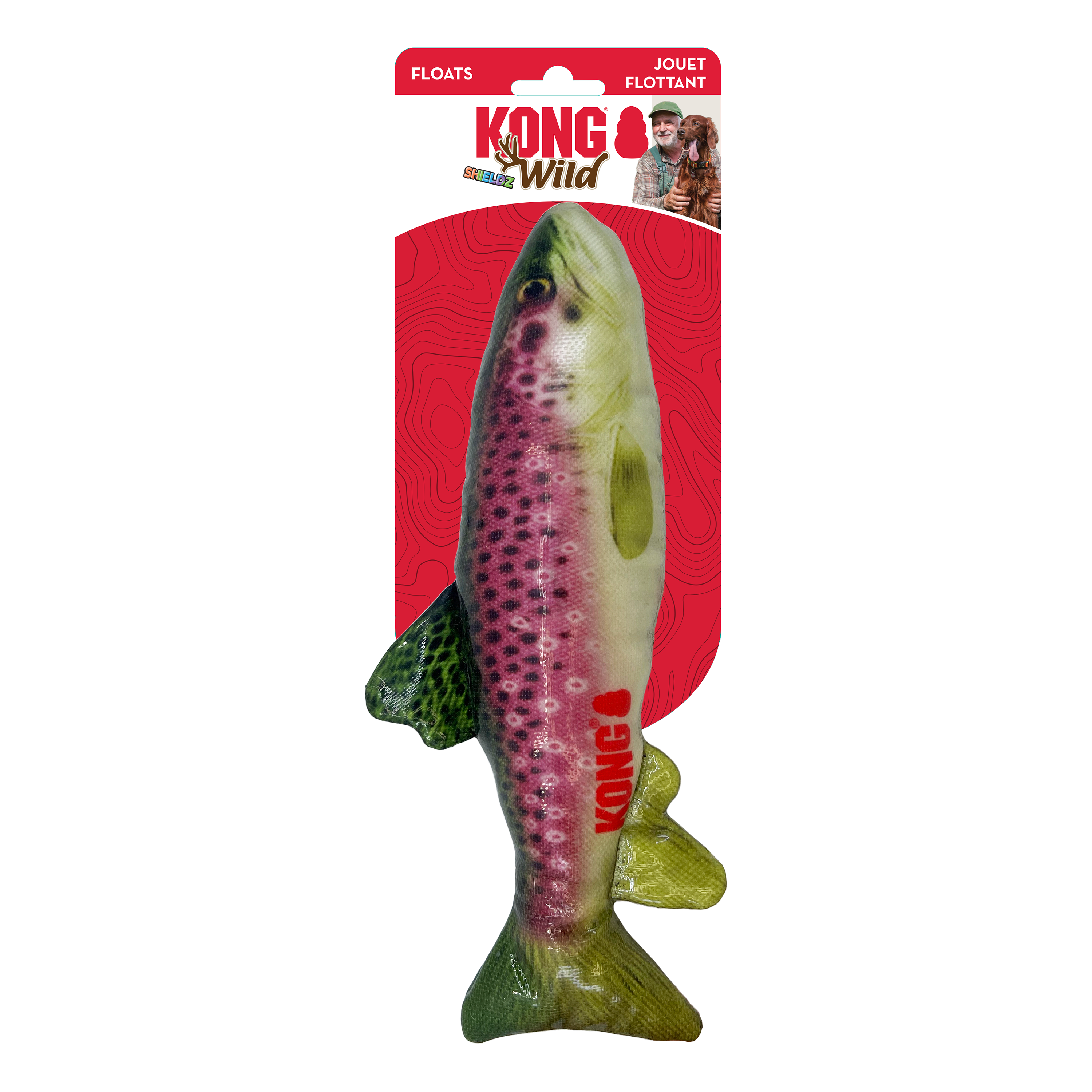 Kong Wild Shieldz Trout Medium (RSW21)